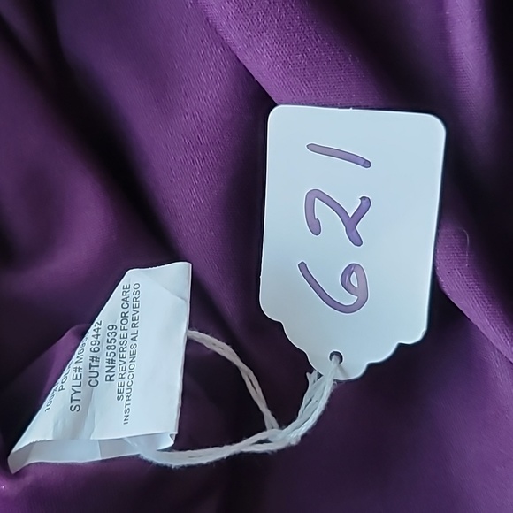 Speechless dress Lg empire waist embellish pleated skirt full lining special occ - Picture 11 of 11